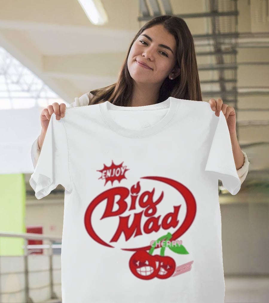 Transviolet Big Mad Cherry Enjoy T-Shirt