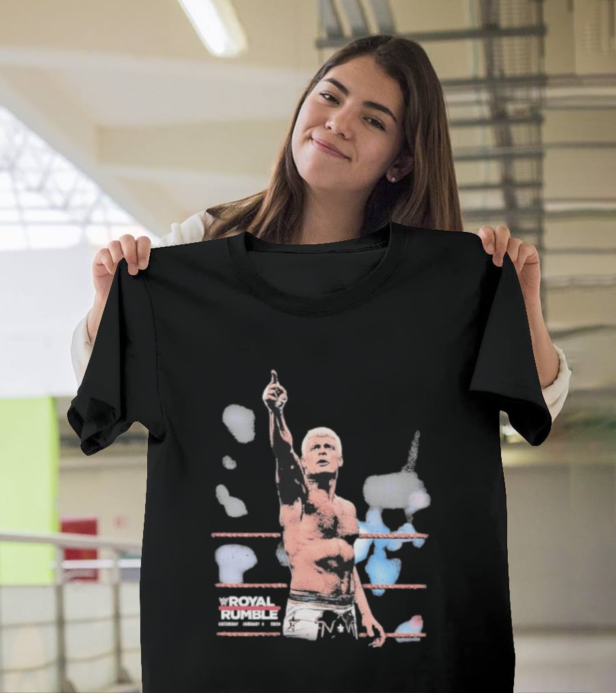 Cody Rhodes WWE Royal Rumble Wrestling Event 2024 T-Shirt