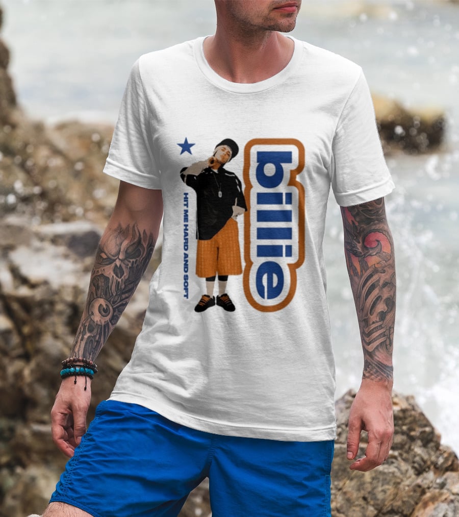 Billie Eilish Lean Hit Me Hard And Soft Tour 2024 2025 Star T-Shirt