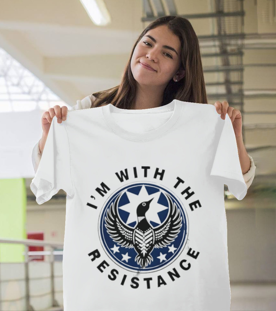 I'm With The Resistance Starbird Rebel Alliance Crest T-Shirt