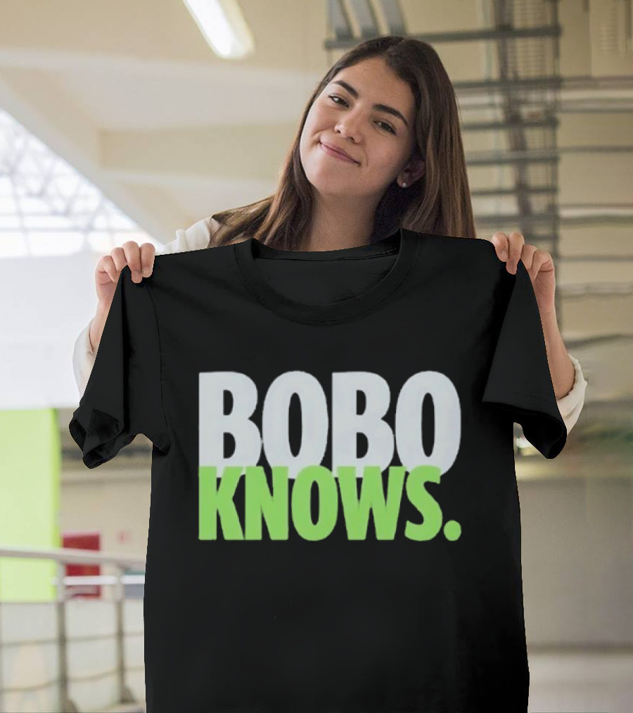 Bobo Knows Seattle Football Seahawks Fan Gear T-Shirt