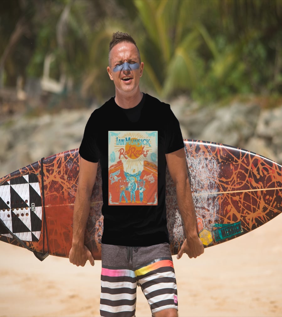 Ian Munsick Red Rocks Morrison Colorado August 25 2026 Concert Event T-Shirt