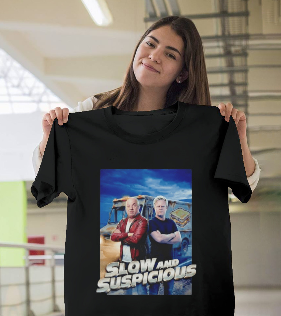 Slow And Suspicious Food Truck Crossover Duo T-Shirt