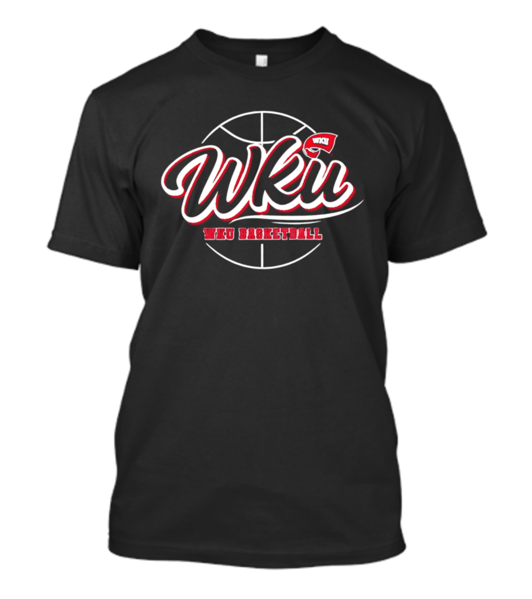 WKU Basketball Valentine's Day Pink WKU Basketball T-Shirt