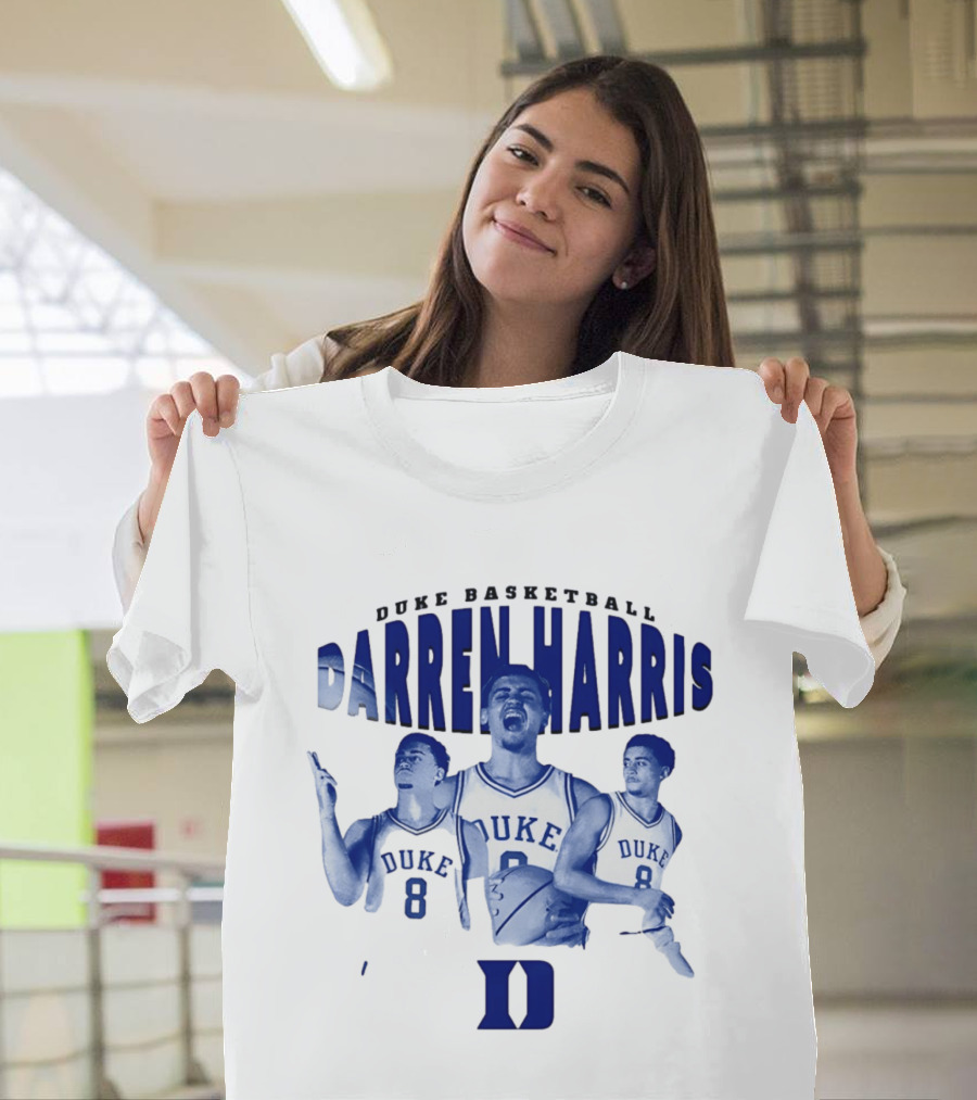 Duke Basketball Darren Harris 8 T-Shirt