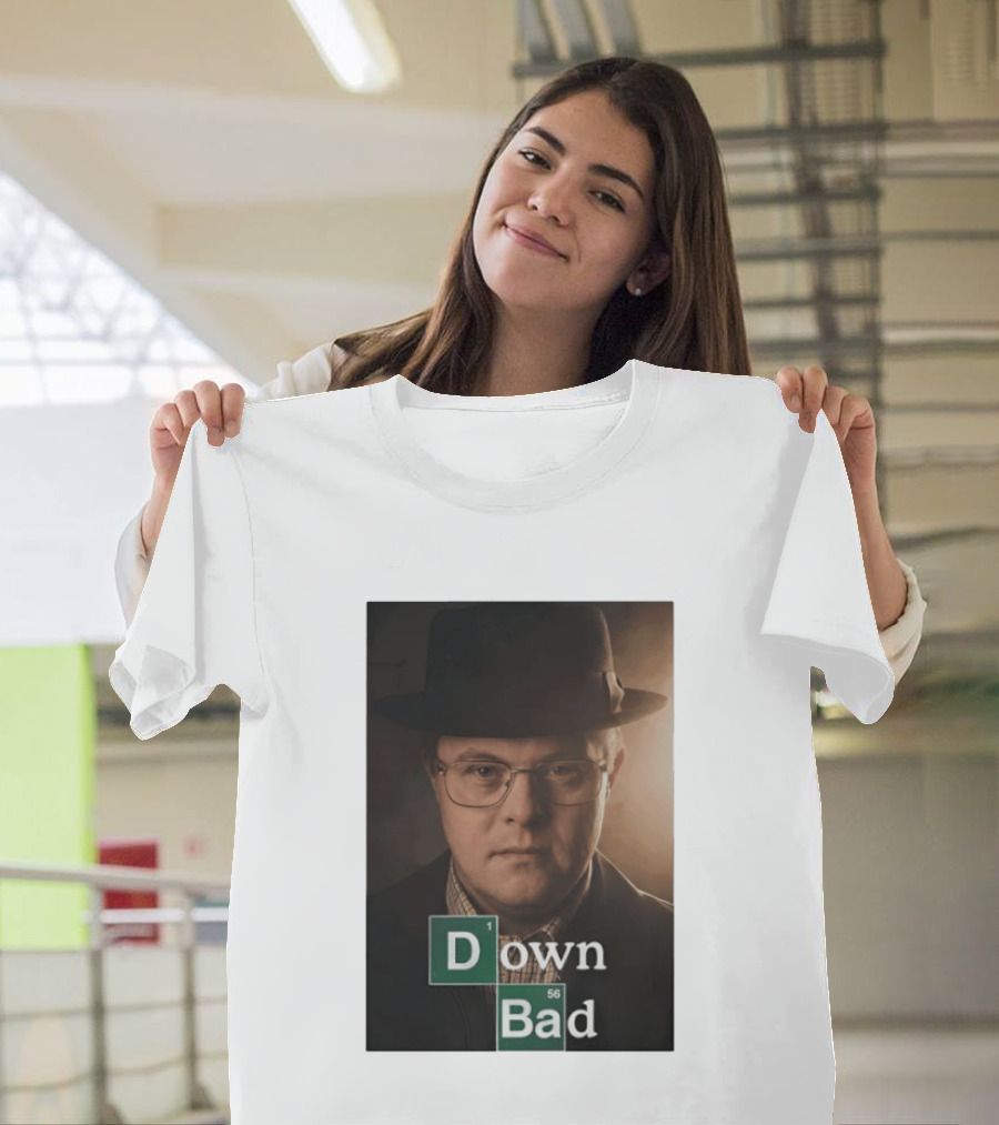 Down Bad Walter Chemistry Parody Breaking Series T-Shirt