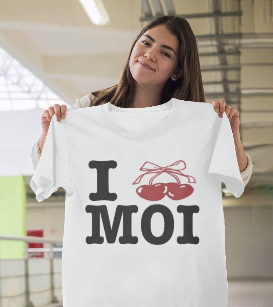 I Love Moi Cherry Bow Millie Bobby Brown T-Shirt