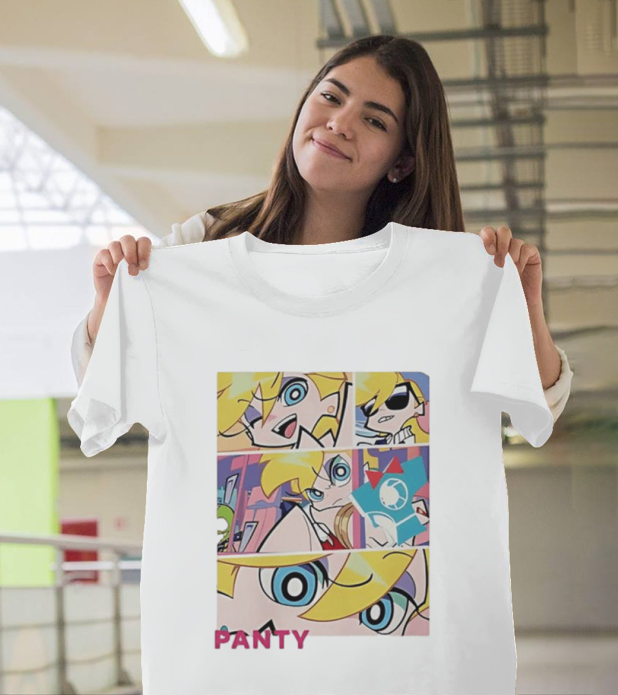 Panty Anarchy Anime Series Panty & Stocking With Garterbelt Visual Compilation T-Shirt