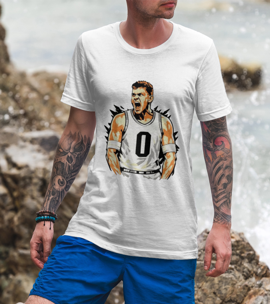 Jeremy Sochan San Antonio Spurs Number 0 Basketball Player T-Shirt