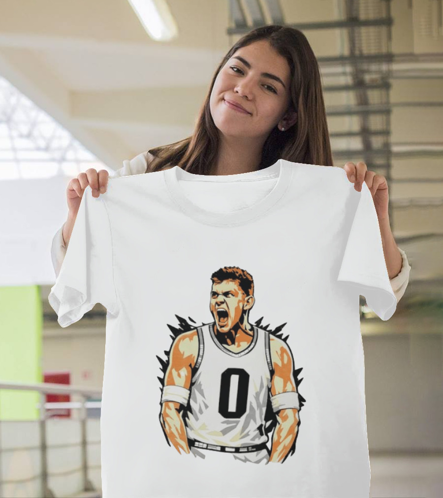 Jeremy Sochan San Antonio Spurs Number 0 Basketball Player T-Shirt