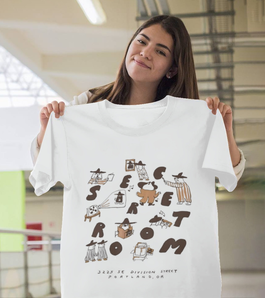 Secret Room Mikkeller Playful Characters And Letters T-Shirt