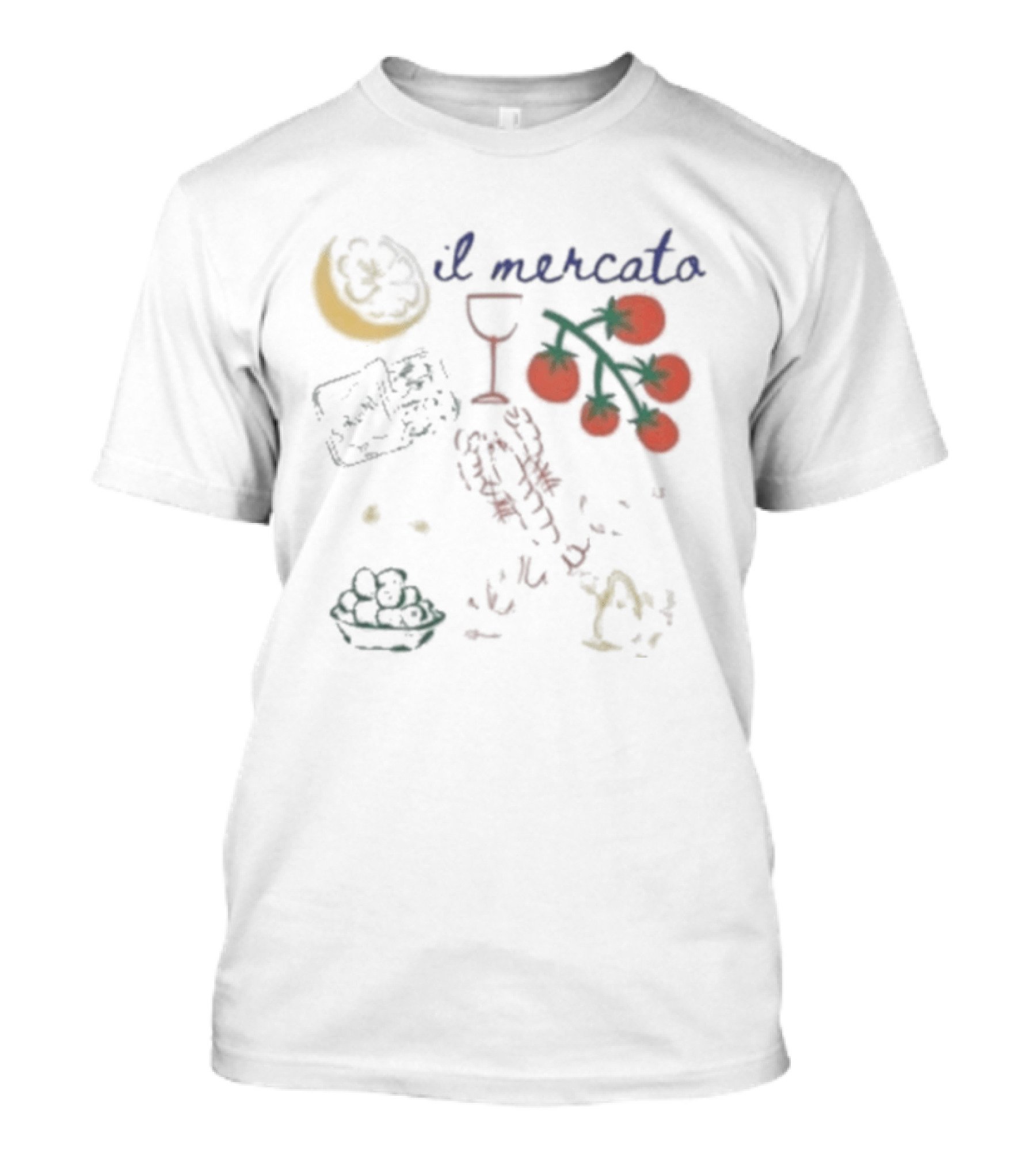 Summer House Season 10 Amanda Il Mercato Tomatoes Wine Moon T-Shirt