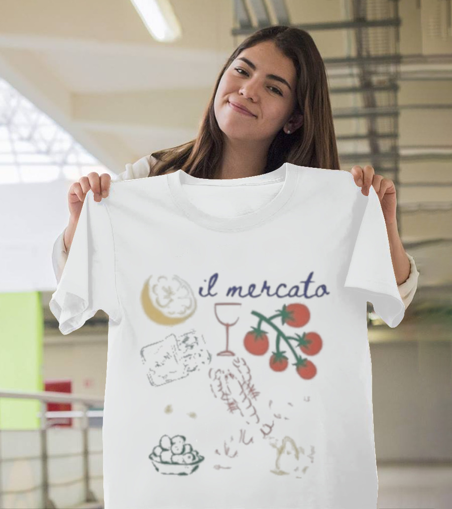 Summer House Season 10 Amanda Il Mercato Tomatoes Wine Moon T-Shirt