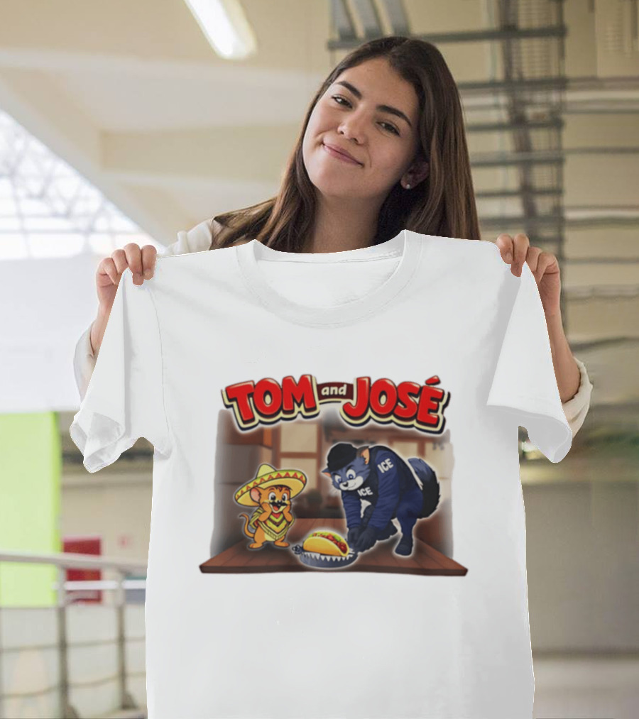 Tom And José Taco Humor Ice T-Shirt