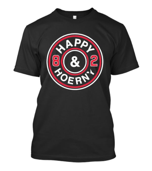 Happy Hoerny 82 Vintage Sports Inspired Circle T-Shirt