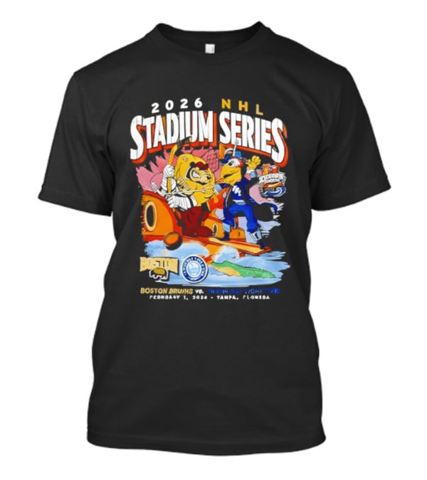2026 NHL Stadium Series Boston Vs Montreal February 4 Tampa Florida T-Shirt
