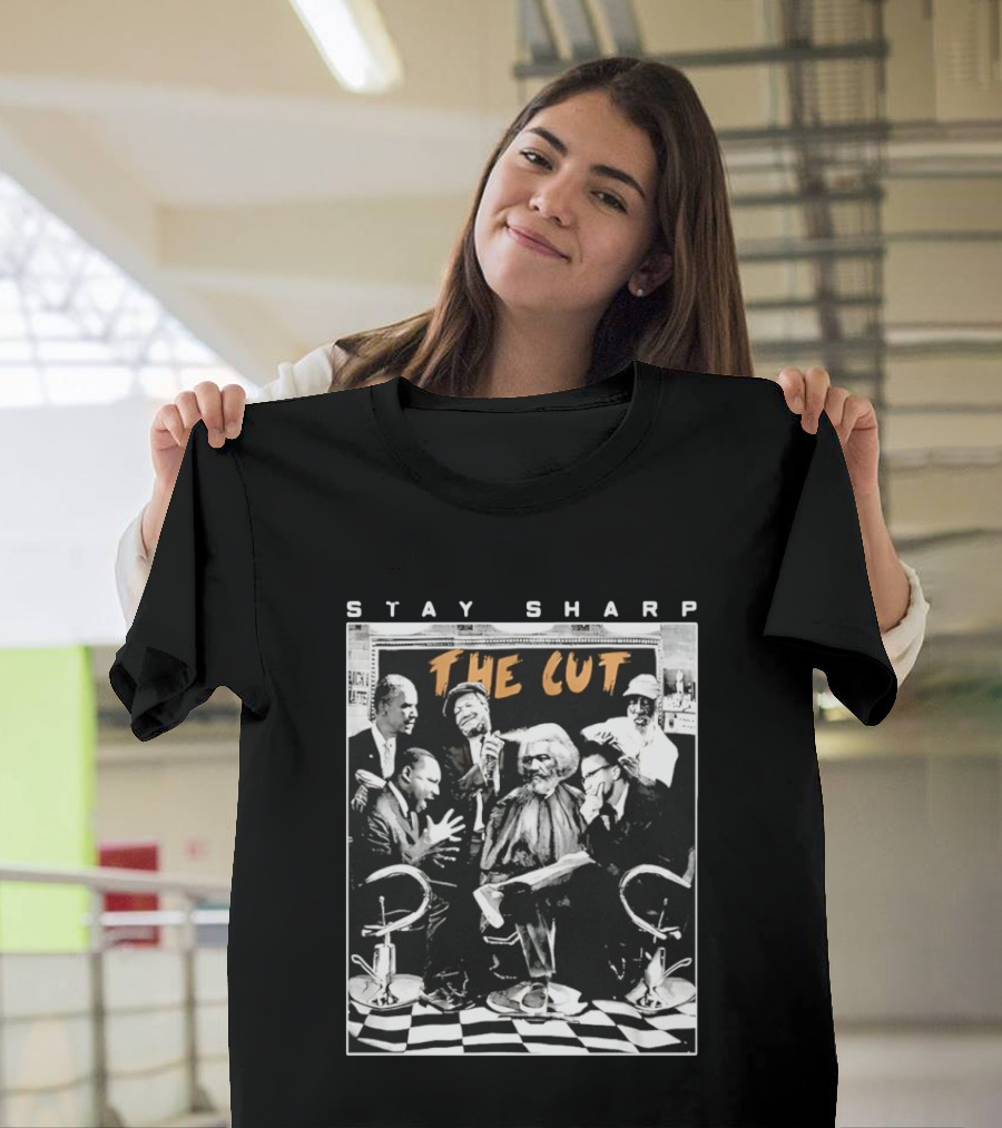 Stay Sharp The Cut Black Barbershop Legends T-Shirt