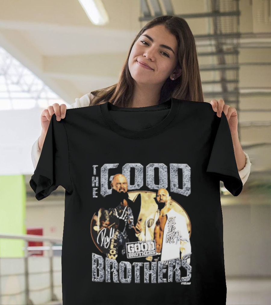 The Good Brothers Built Different Wrestling Signature Series T-Shirt