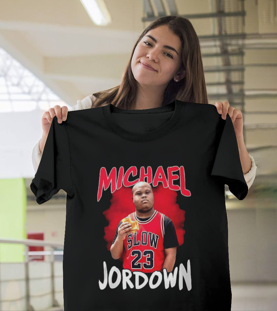 Michael Jordown Slow 23 Meme T-Shirt