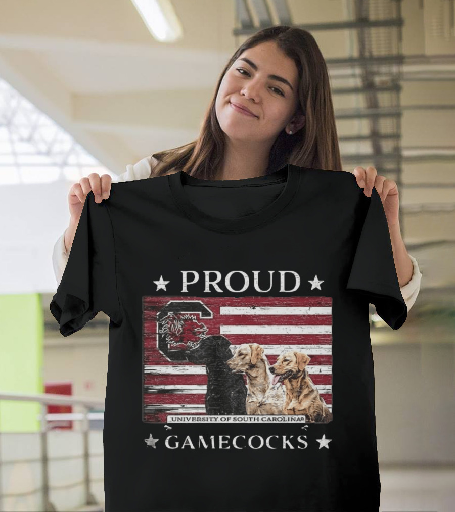University Of South Carolina Proud Gamecocks Labs T-Shirt