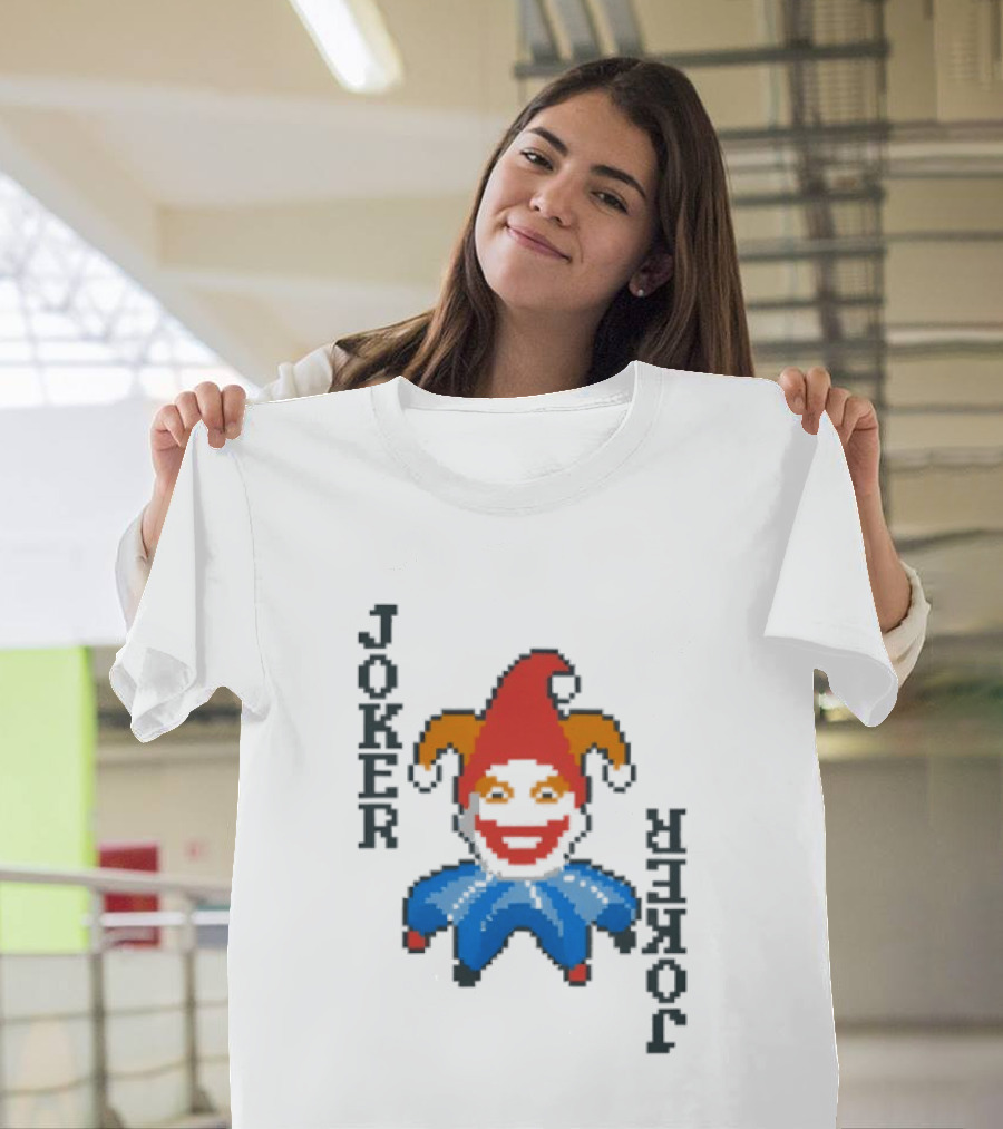 Balatro's Pixel Art Jimbo Jester Joker T-Shirt