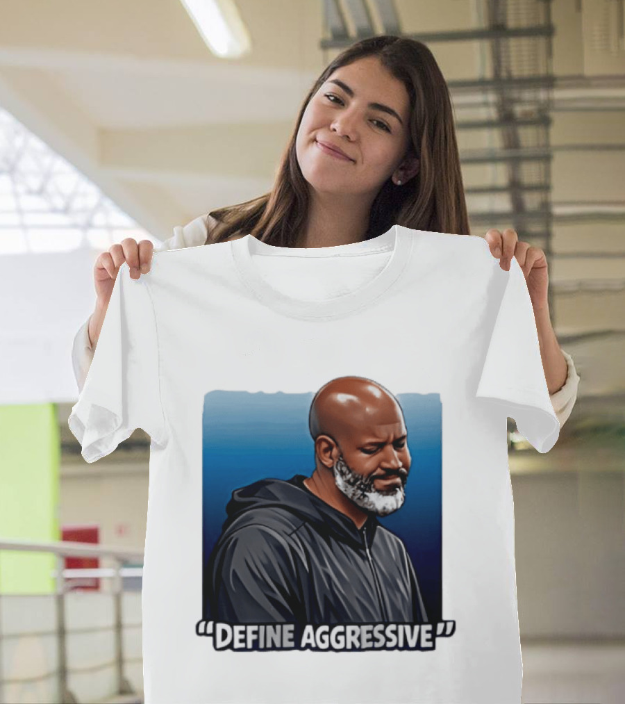 Define Aggressive Detroit Lions Brad Holmes T-Shirt