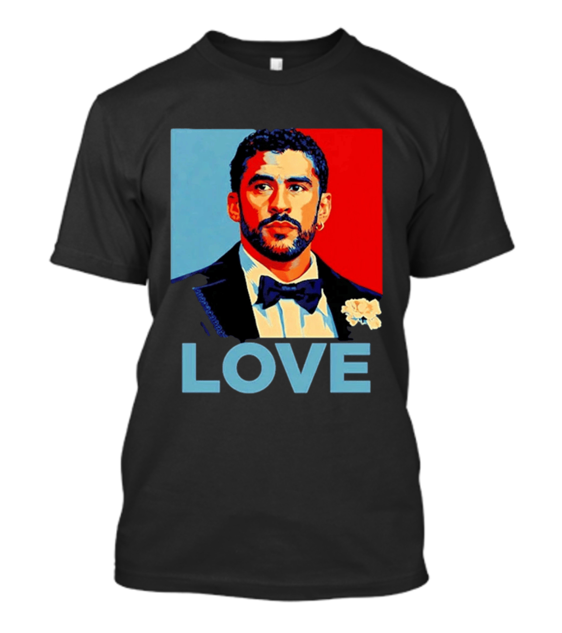 Bad Bunny LOVE Puerto Rico Super Benito T-Shirt