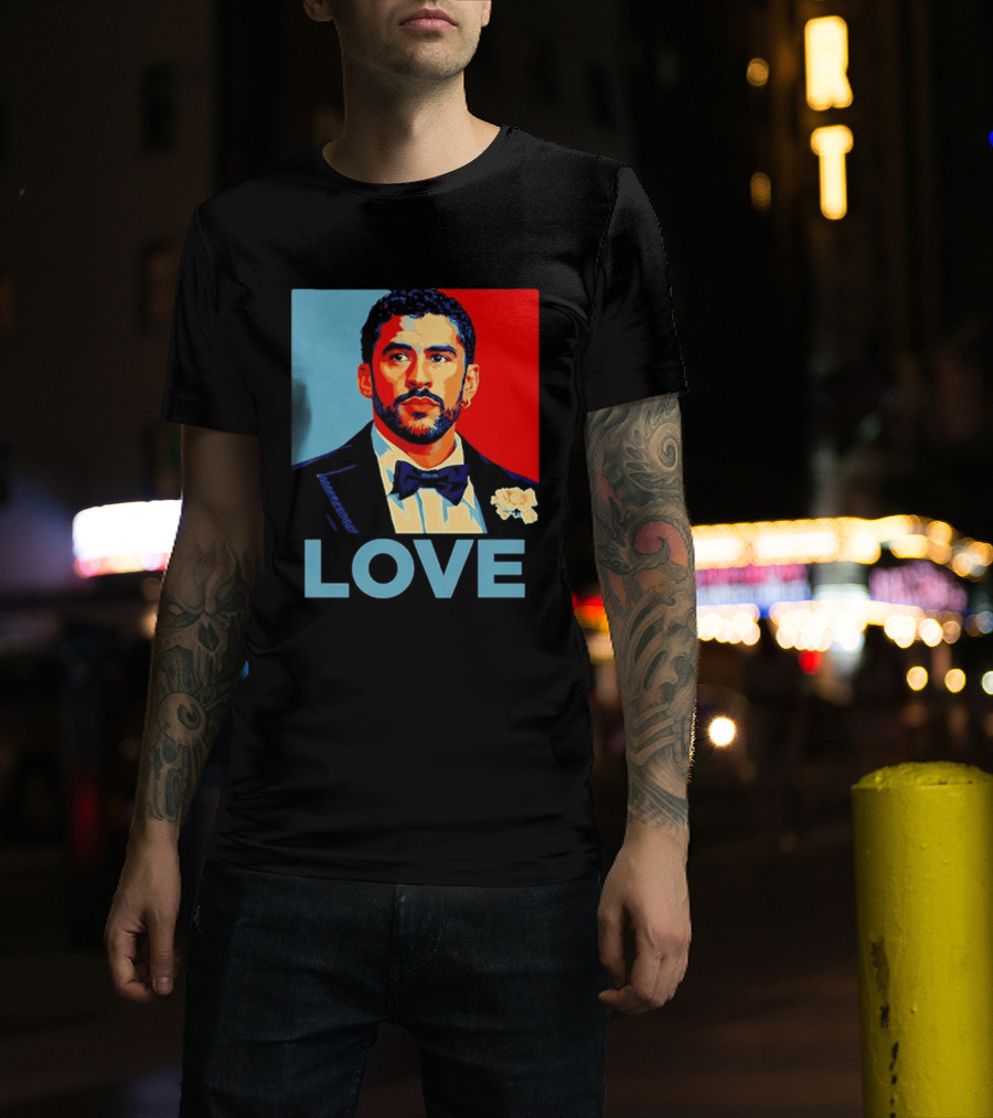 Bad Bunny LOVE Puerto Rico Super Benito T-Shirt