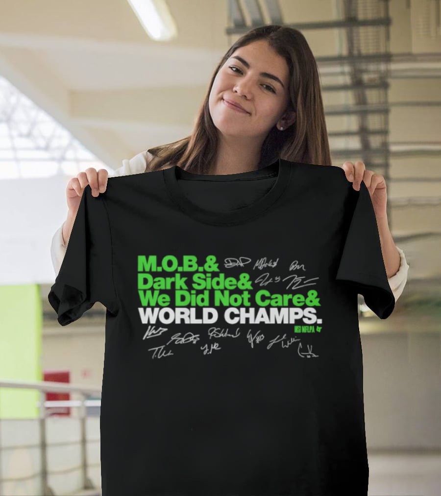 MOB Don't Care World Champs Signatures T-Shirt
