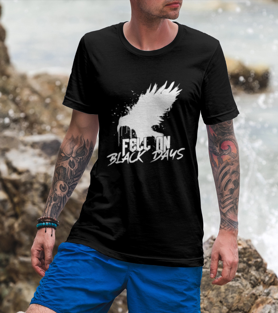 Fell On Black Days Raven Bird T-Shirt