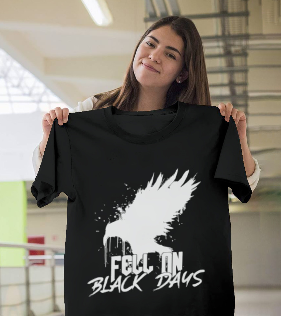 Fell On Black Days Raven Bird T-Shirt