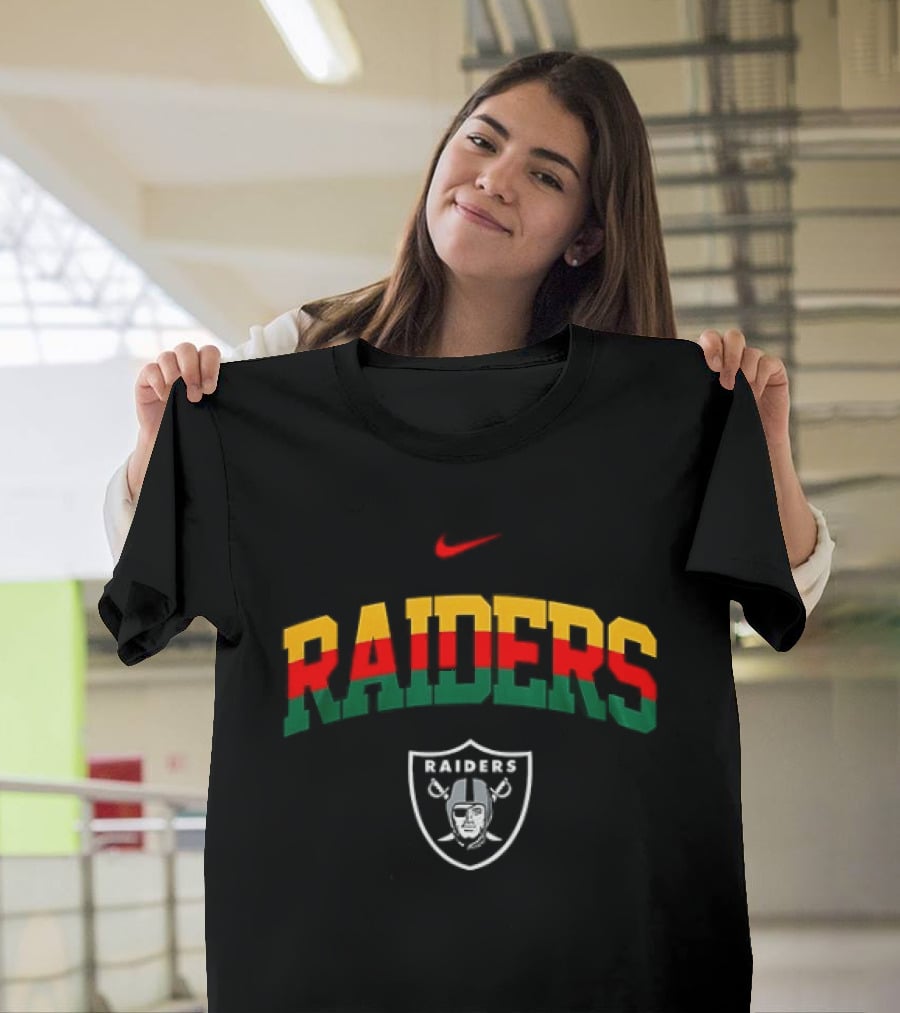 Las Vegas Raiders Black History Anniversary Nike Raiders T-Shirt