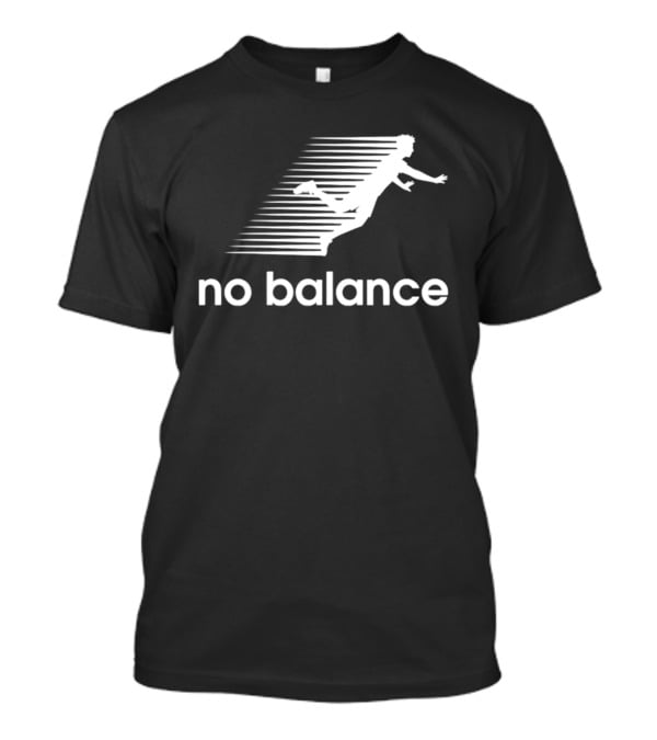 No Balance Soccer Player Speed Line Motion 26 T-Shirt