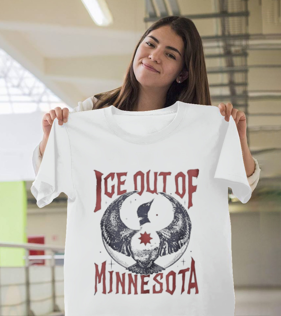 Ice Out Of Minnesota Loon T-Shirt