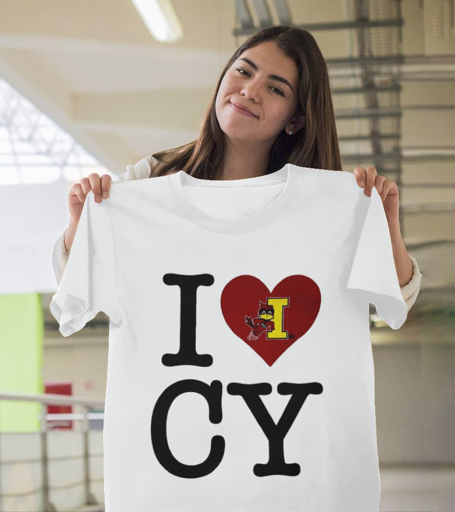 Iowa State Cyclones I Heart CY T-Shirt