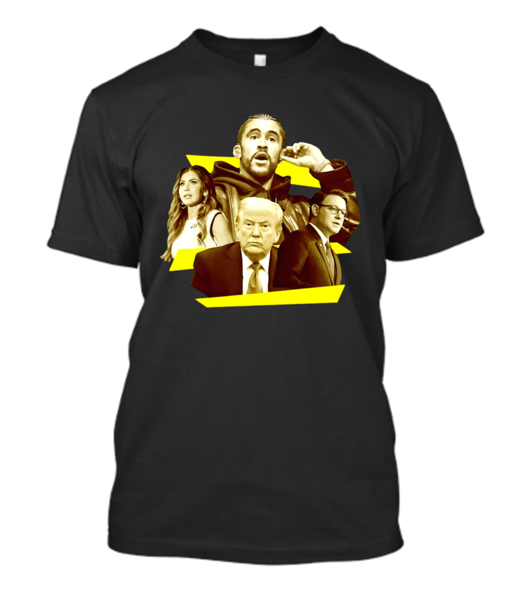 Bad Bunny Trump Mike Johnson House Speaker T-Shirt