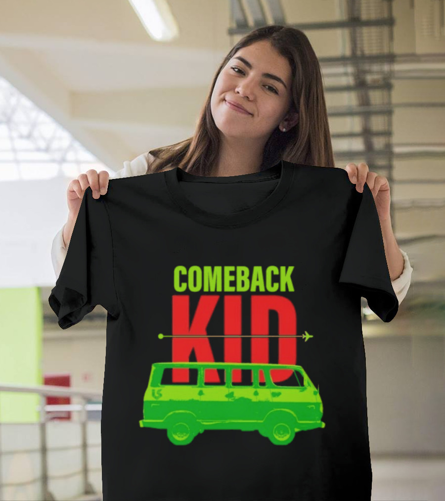 Louden Swain Comeback Kid Green Van Arrow T-Shirt
