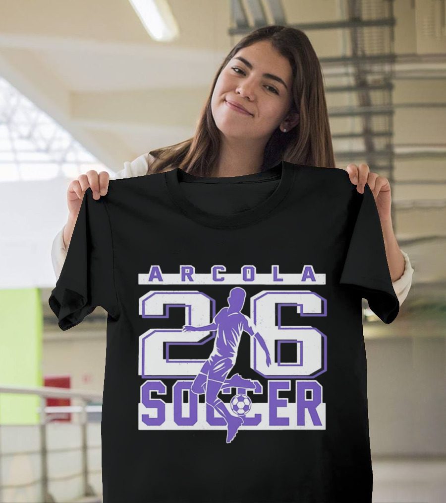 Arcola 26 Soccer Purple Riders 2026 T-Shirt