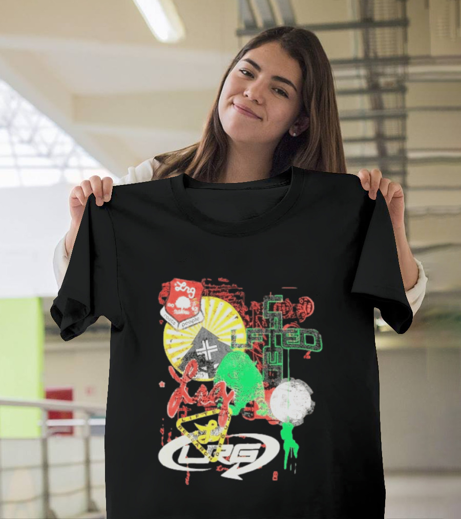 Lifted Research Group LRG Mashup Rockin People LRG Tag Nature T-Shirt