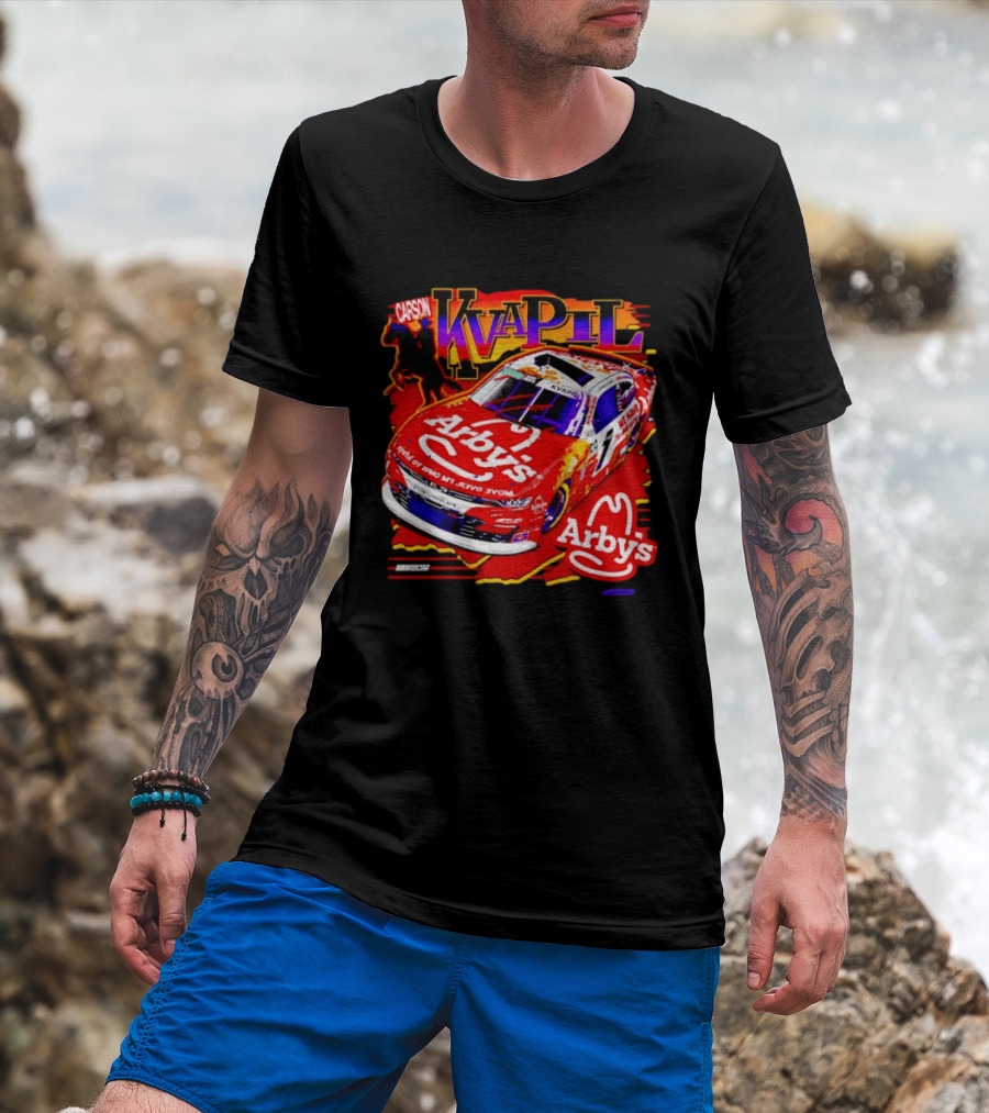 Carson Kvapil Arby's NASCAR Racing Car T-Shirt
