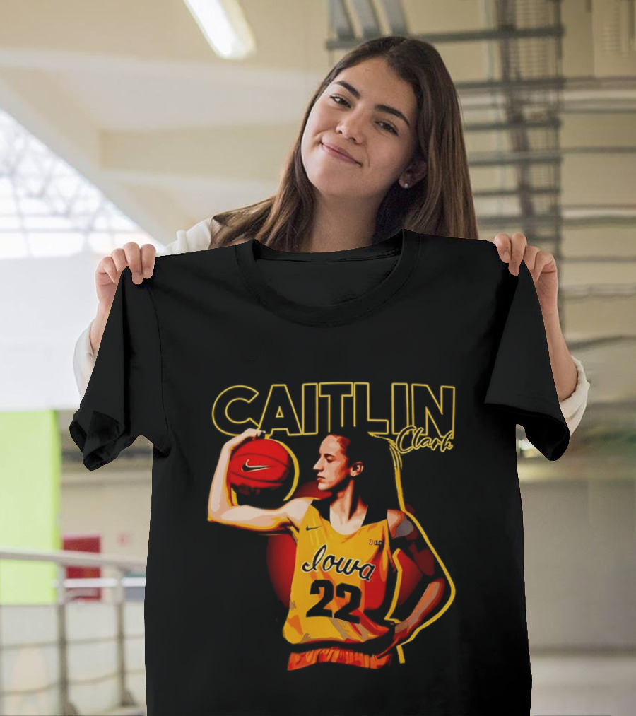 Caitlin Clark Iowa Basketball 22 Nike T-Shirt