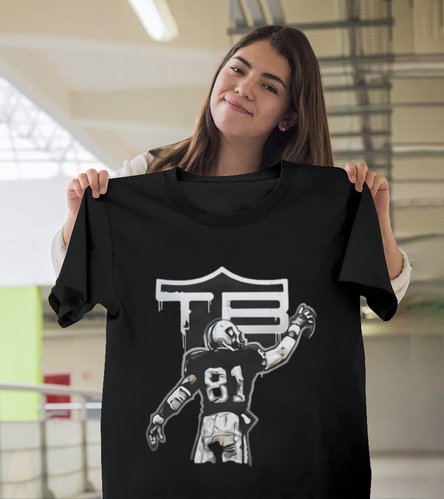 Las Vegas Raiders Mr. R8R 81 TB Football T-Shirt