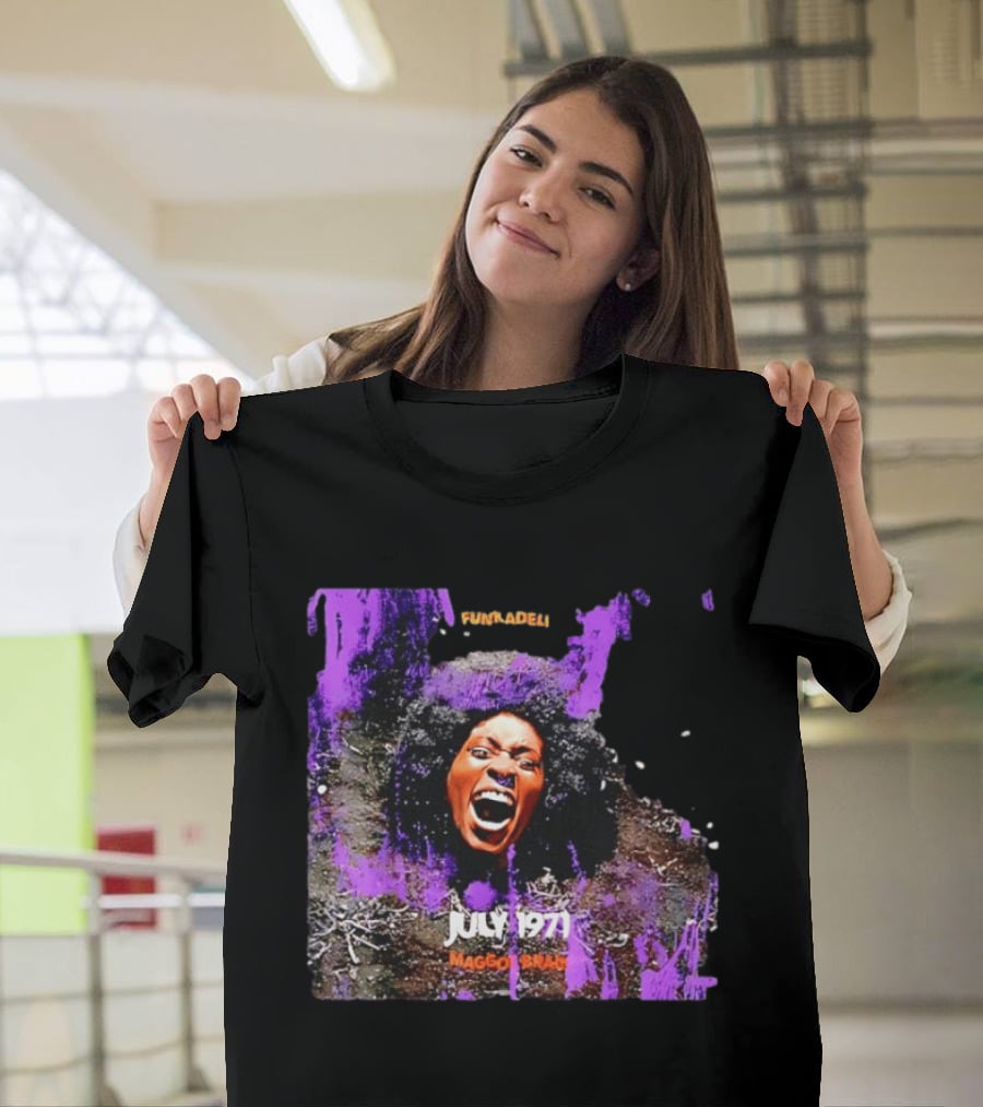 July 1971 Funkadelic Maggot Brain Album Cover T-Shirt