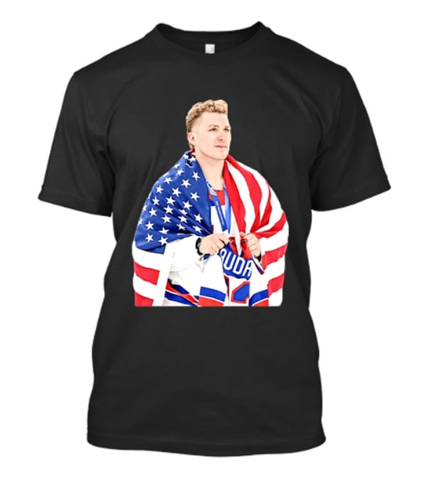 Matthew Tkachuk Team USA 2026 Milano Cortina Winter Olympics Golden Goal T-Shirt