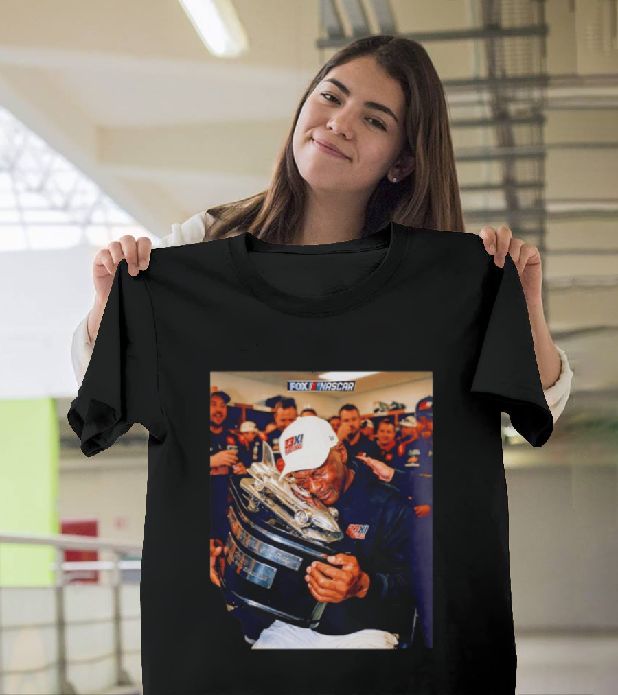 FOX NASCAR Michael Jordan 23XI Racing Daytona 500 Victory Celebration T-Shirt