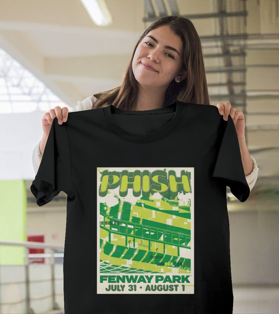 Phish Fenway Park Boston July 31 August 1 Event 2026 T-Shirt