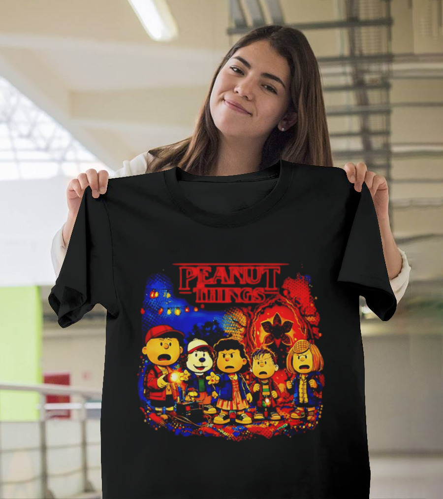 Peanut Things Parody Mashup Mystery Adventures T-Shirt