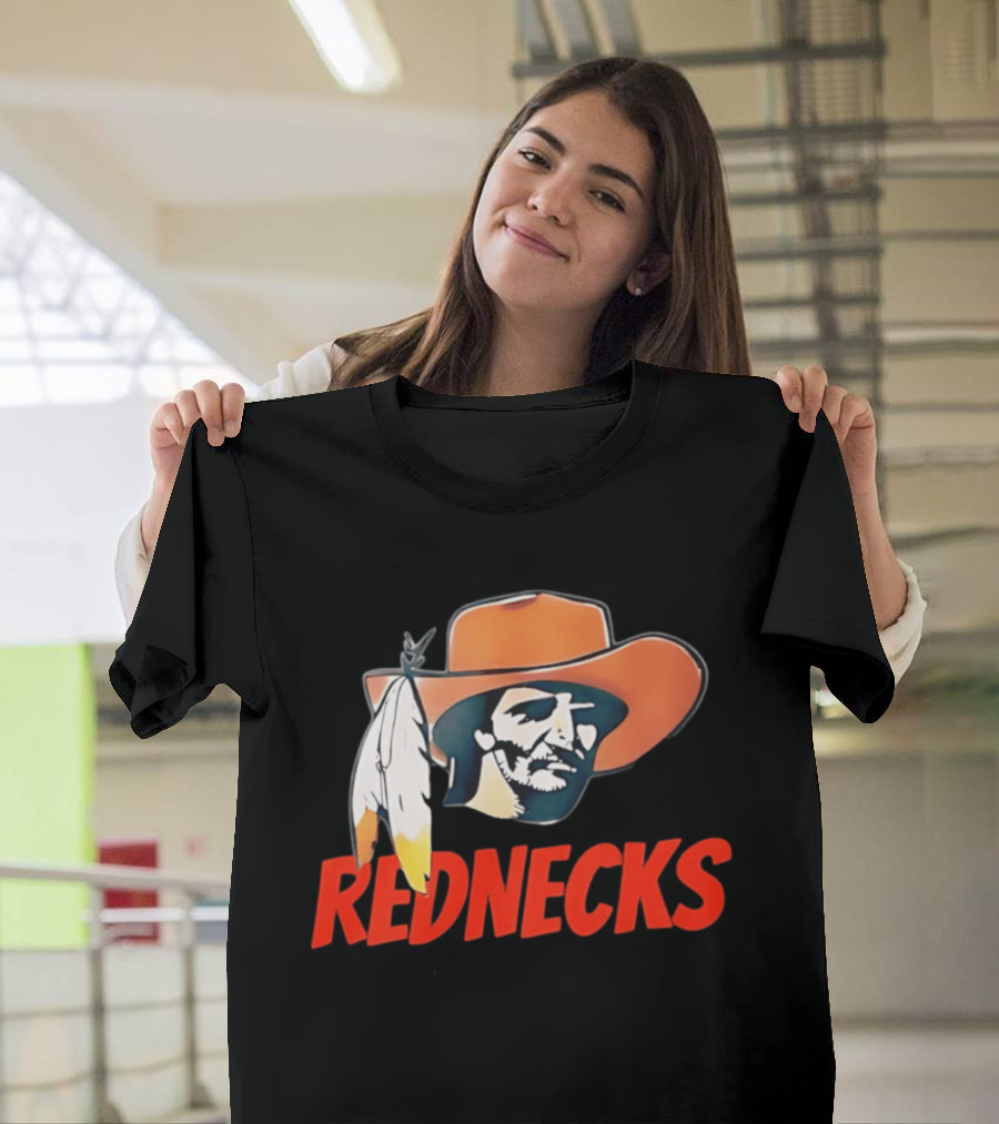 Rednecks Cowboy Hat Feather T-Shirt