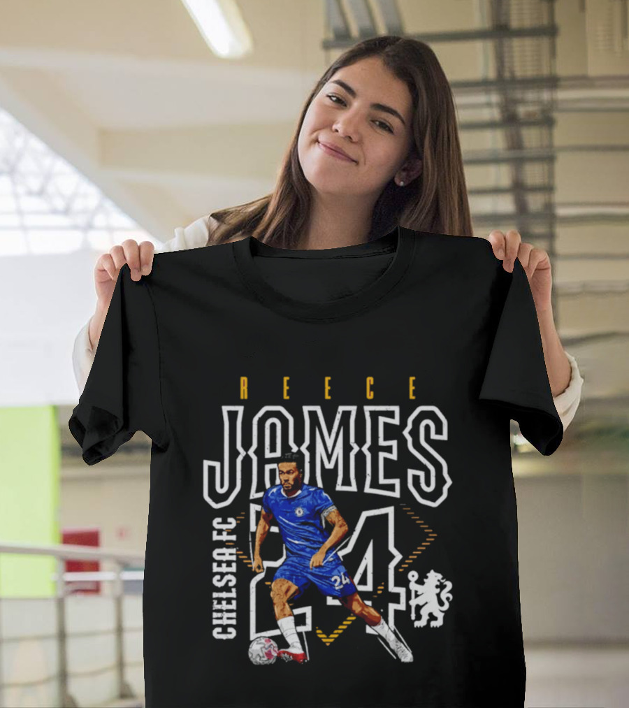 Reece James Chelsea FC 24 Football Jersey Fan Gear T-Shirt