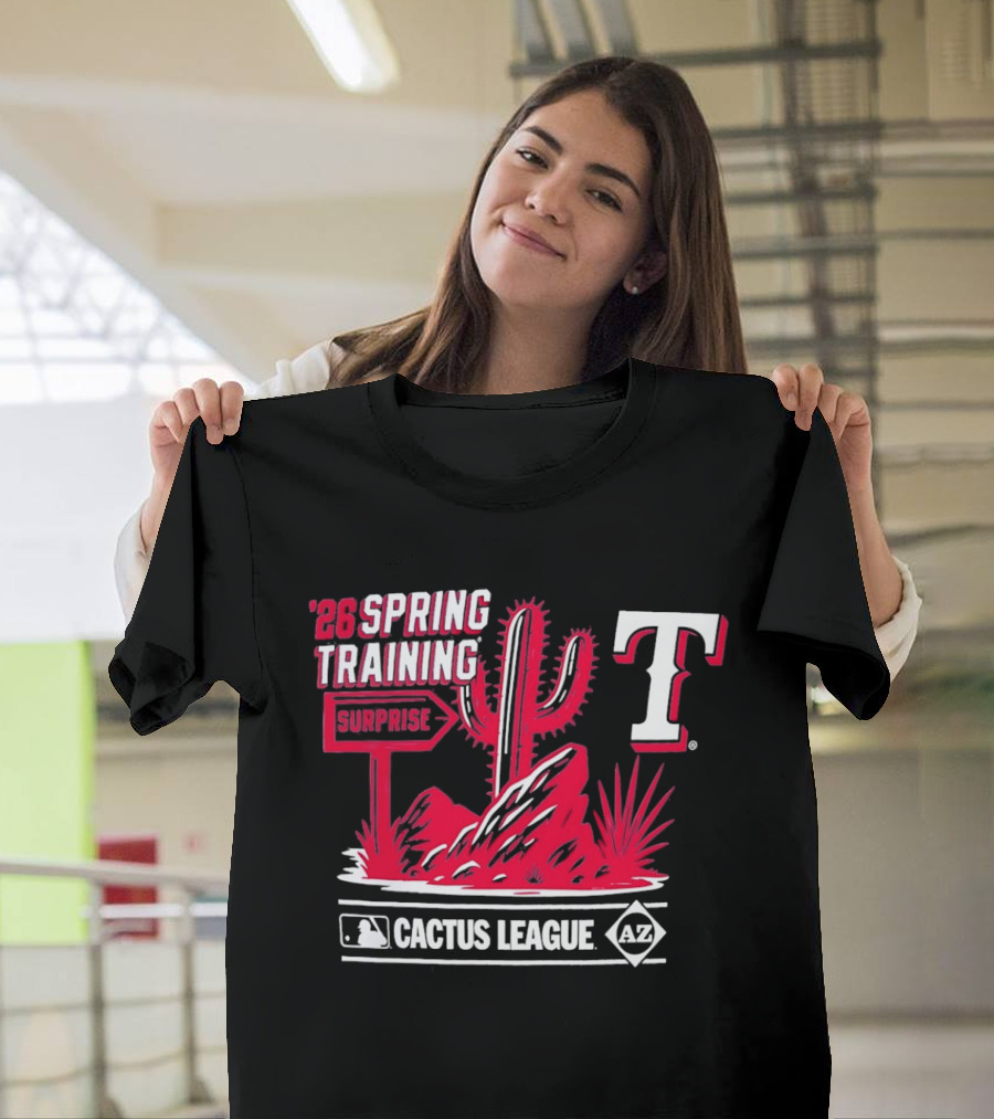 Texas Rangers 2026 Surprise Cactus League Spring Training MLB T-Shirt